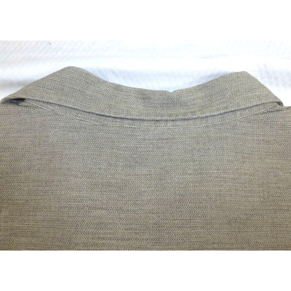 Bachrach Mens Beige Long Sleeve Button-Up Shirt L 16-16.5 100% Cotton - Picture 10 of 10